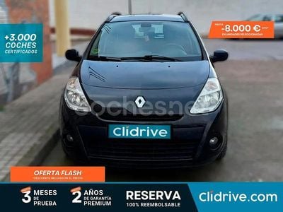 Negro Usado 2010 Renault Clio GrandTour Exception Familiar | 4690 €