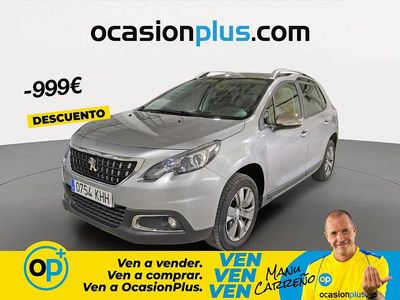 Usado Peugeot 2008 Style 82 CV (60 kW) 2018 Gris SUV