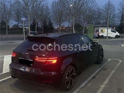 Usado Audi A3 150 CV (110 kW) 2019 Negro Berlina