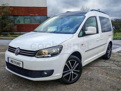 Usado VW Caddy Trendline 140 CV (102 kW) 2014 Blanco Monovolumen