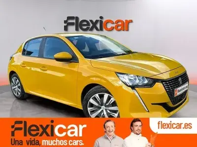 Usado Peugeot 208 Active 100 CV (73 kW) 2020 Amarillo Utilitario