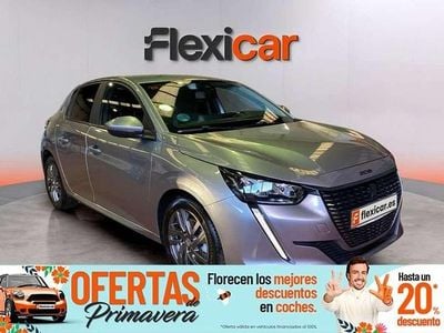 Usado Peugeot 208 Active 102 CV (75 kW) 2021 Gris Utilitario