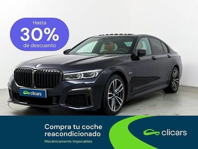 Usado BMW 745e 394 CV (289 kW) 2022 Negro Berlina