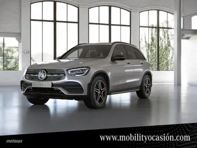 Usado Mercedes GLC200 163 CV (119 kW) 2022 Plateado SUV