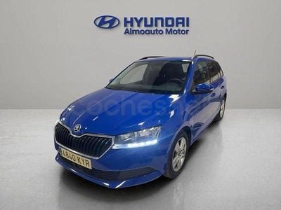 Usado Skoda Fabia 95 CV (69 kW) 2019 Azul Familiar