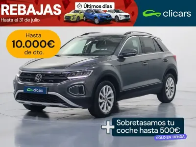 Usado VW T-Roc Life 115 CV (84 kW) 2022 Gris SUV