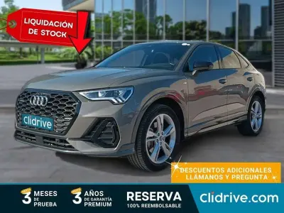 Usado Audi Q3 Ambiente 190 CV (139 kW) 2021 Gris SUV
