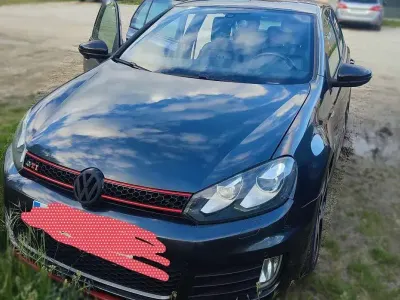 Usado VW Golf VI GTI 211 CV (155 kW) 2010 Negro Utilitario