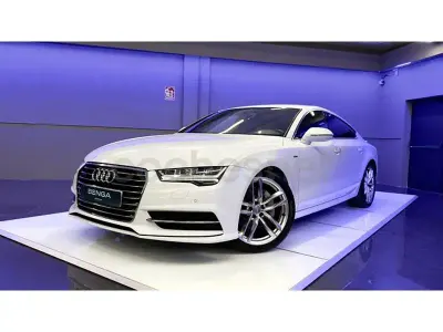 Usado Audi A7 Sportback S-Line 272 CV (200 kW) 2017 Blanco Utilitario