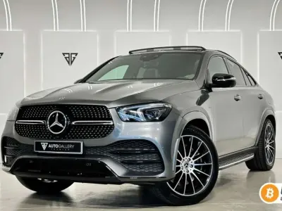 Usado Mercedes GLE350 321 CV (236 kW) 2021 Gris Coupe