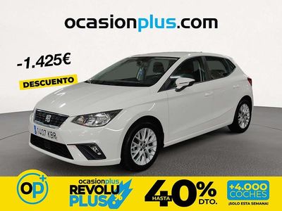 Usado Seat Ibiza Style 95 CV (69 kW) 2017 Blanco Utilitario