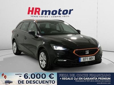 Negro Usado 2022 Seat Leon Style Familiar | 17.390 € (Precio justo)