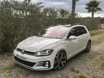 Usado VW Golf VII GTD 184 CV (135 kW) 2018 Blanco Familiar