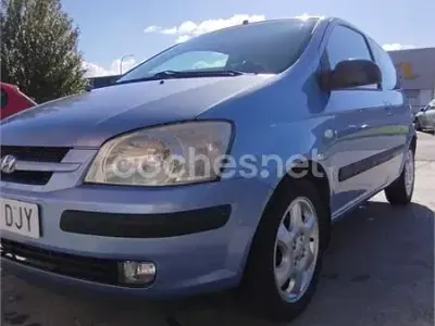 Usado Hyundai Getz GLS 82 CV (60 kW) 2005 Azul Utilitario