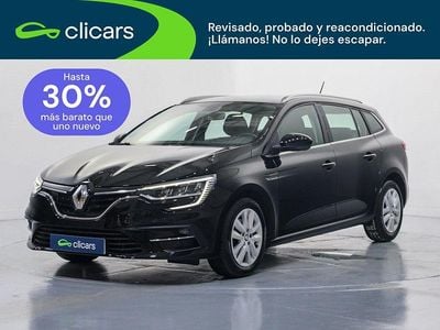 Usado Renault Mégane GrandTour Business 115 CV (84 kW) 2022 Negro Familiar
