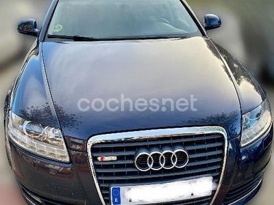 Usado Audi A6 170 CV (125 kW) 2010 Azul Familiar