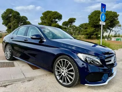 Usado Mercedes C220 AMG line 170 CV (125 kW) 2017 Berlina