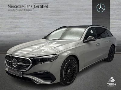 Usado Mercedes E220 197 CV (144 kW) 2025 Gris Familiar