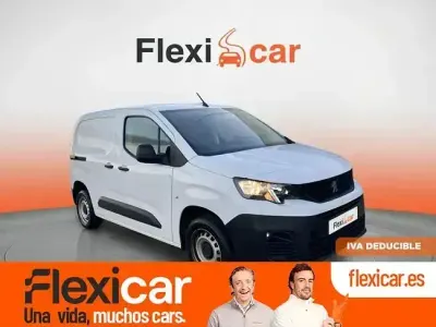 Usado Peugeot Partner 102 CV (75 kW) 2021 Blanco Monovolumen