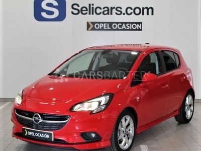 Usado Opel Corsa Selective 90 CV (66 kW) 2018 Rojo Utilitario