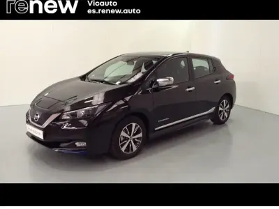 Usado Nissan Leaf Acenta 110 kW (150 CV) 2019 Negro Utilitario