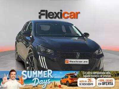 Usado Peugeot 208 Allure 100 CV (73 kW) 2025 Negro Utilitario