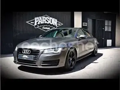 Usado Audi A7 Sportback 245 CV (180 kW) 2010 Gris / plata Utilitario