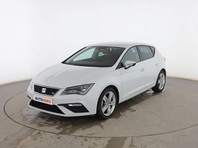 Usado Seat Leon FR 125 CV (91 kW) 2018 Blanco Berlina