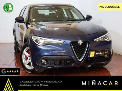 Usado Alfa Romeo Stelvio Super 150 CV (110 kW) 2018 Azul SUV