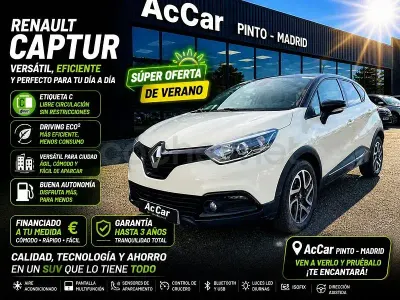 Usado Renault Captur Zen 120 CV (88 kW) 2015 Blanco SUV