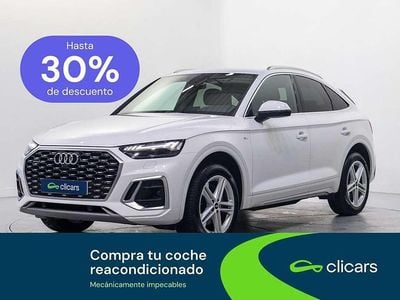 Usado Audi Q5 Sportback S-Line 204 CV (150 kW) 2022 Negro SUV