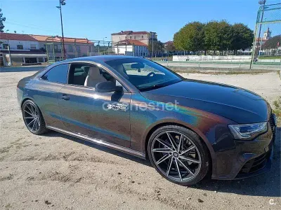 Usado Audi A5 240 CV (176 kW) 2009 Gris / plata Coupe