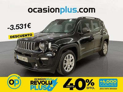 Usado Jeep Renegade Altitude 130 CV (95 kW) 2024 Negro SUV