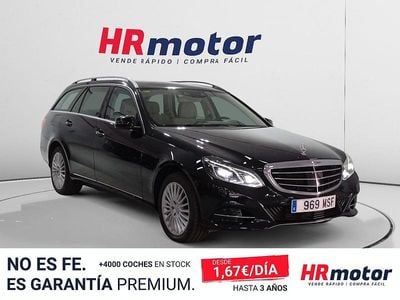 Usado Mercedes E300 Avantgarde 231 CV (169 kW) 2015 Azul Familiar