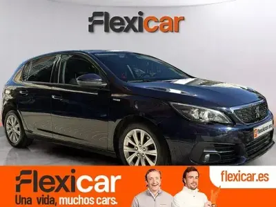 Usado Peugeot 308 Style 130 CV (95 kW) 2020 Negro Berlina