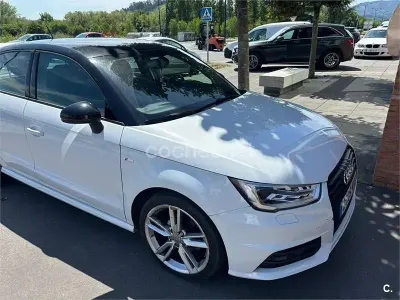 Usado Audi A1 Sportback 95 CV (69 kW) 2018 Blanco Utilitario