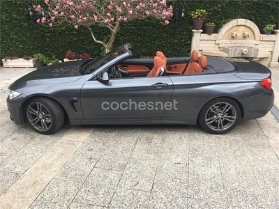 Usado BMW 420 190 HP (139 kW) 2017 Cinzento Cabrios