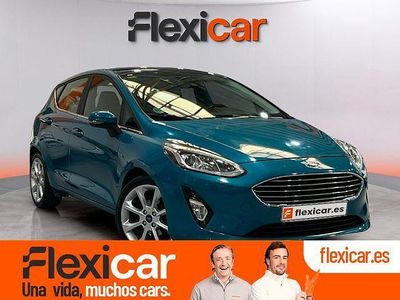 Usado Ford Fiesta Active 85 CV (62 kW) 2018 Azul Berlina