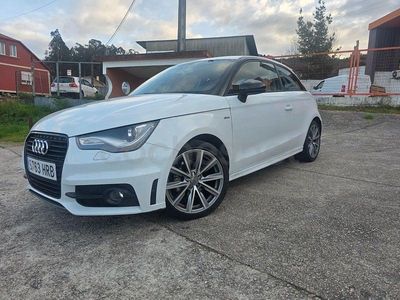 Usado Audi A1 S-Line 90 CV (66 kW) 2013 Blanco Utilitario