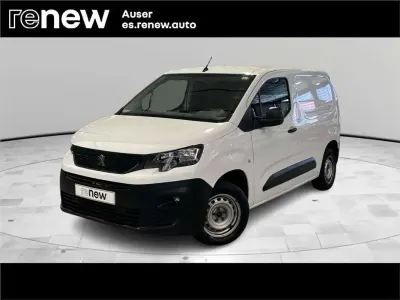 Usado Peugeot Partner Premium 102 CV (75 kW) 2021 Blanco Monovolumen