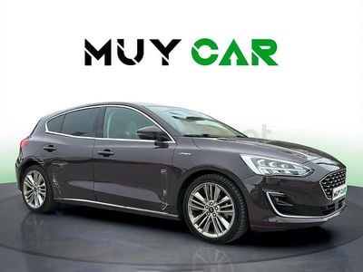 Usado Ford Focus Vignale 125 CV (91 kW) 2019 Gris / plata Berlina