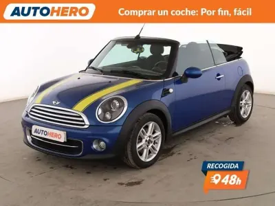 Usado Mini Cooper D Cabriolet 110 CV (80 kW) 2015 Azul Descapotable