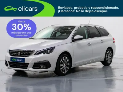 Usado Peugeot 308 SW Allure 130 CV (95 kW) 2021 Blanco Familiar