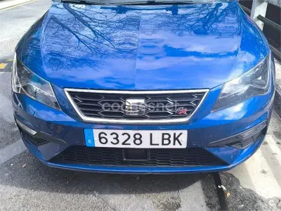Begagnad Seat Leon FR 130 HK (95 kW) 2019 Blå Sedan
