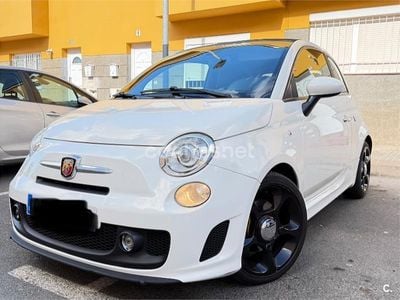 Usado Abarth 500C 140 CV (102 kW) 2012 Blanco Descapotable