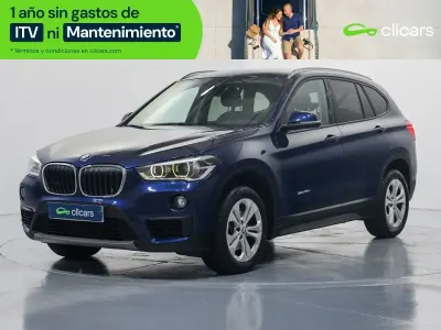 Usado BMW X1 150 CV (110 kW) 2016 Azul SUV