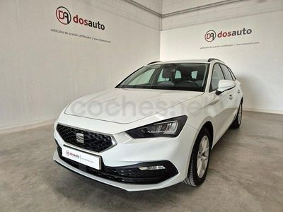 Usado Seat Leon Reference 150 CV (110 kW) 2021 Blanco Familiar