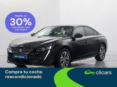 Usado Peugeot 508 Allure 130 CV (95 kW) 2024 Negro Berlina