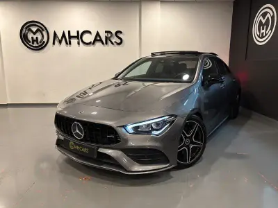 Usado Mercedes CLA200 150 CV (110 kW) 2020 Gris / plata Berlina