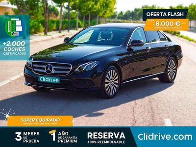 Usado Mercedes E350 211 CV (155 kW) 2017 Negro Berlina